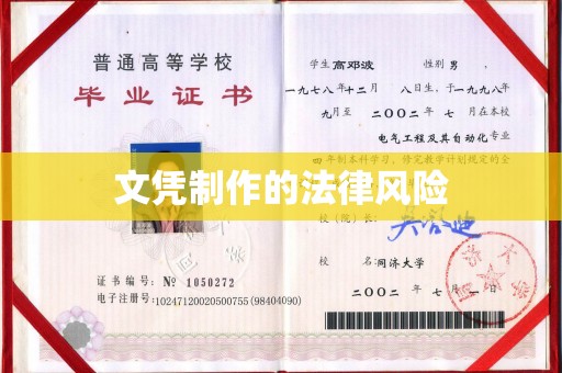 学甲文凭制作的法律风险