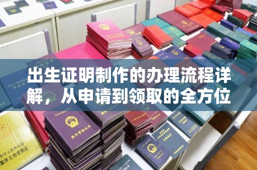 学甲出生证明制作的办理流程详解，从申请到领取的全方位指南
