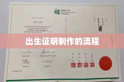 学甲出生证明制作的流程
